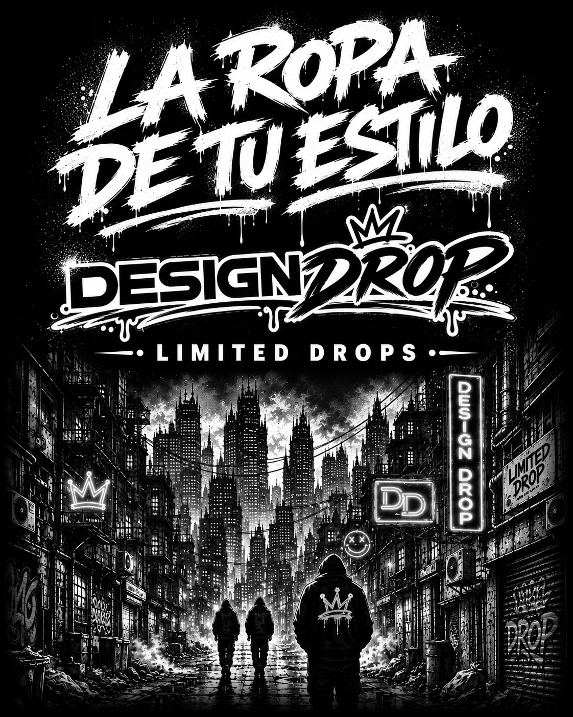 La ropa de tu estilo - DesignDrop, limited drops